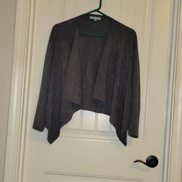 She + Sky vegan suede blazer - Picture 1 of 3